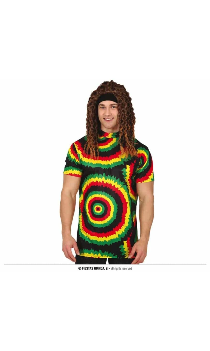 Rasta T-Shirt - Adult Size Large (52-54)