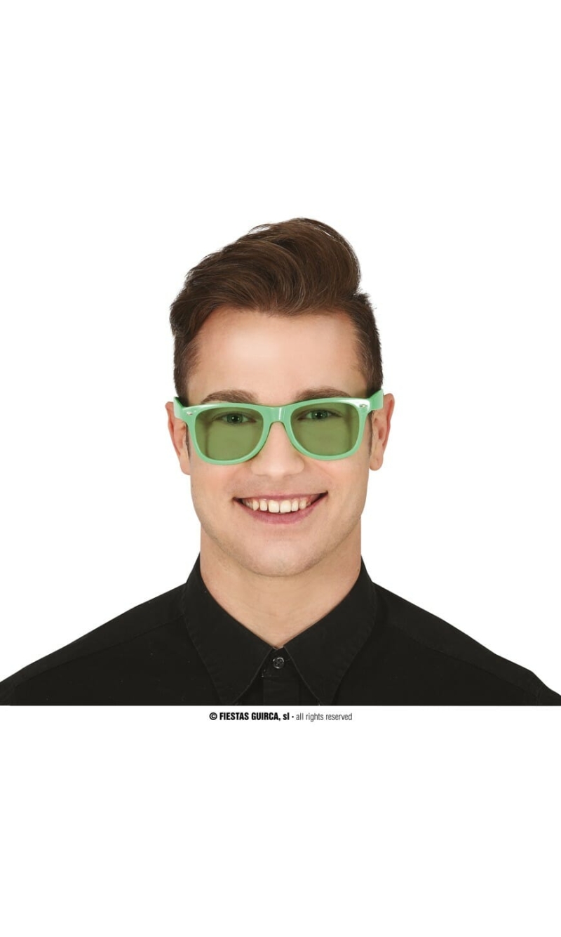 Green Glasses With Green Lenses