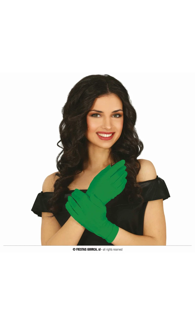 Medium Gloves Forest Green - 22cm