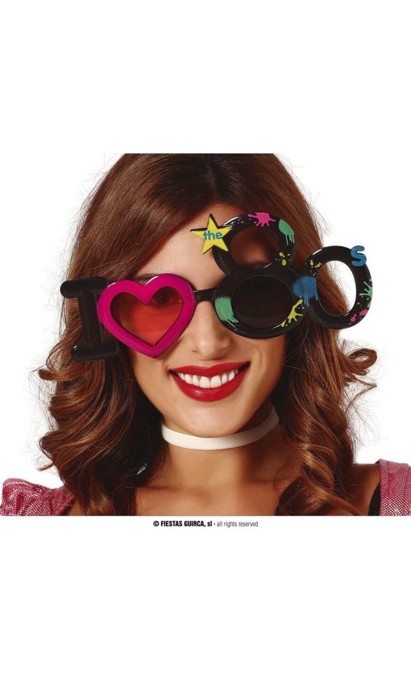 I Love 80s Glasses