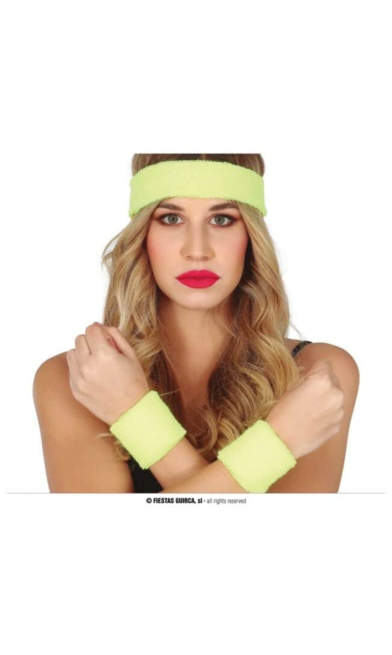 Wristbands & Headband Yellow