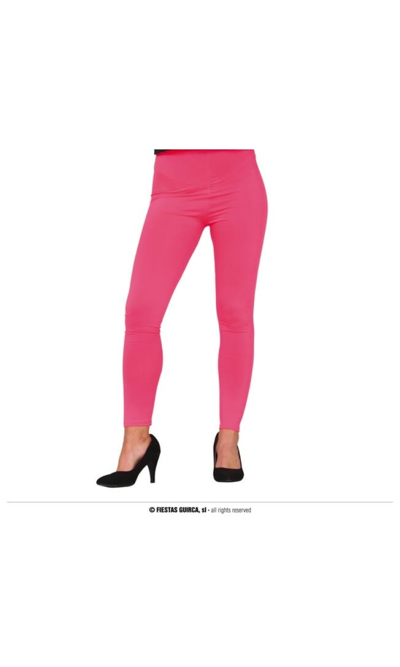 Leggings Neon Pink - Adult One Size