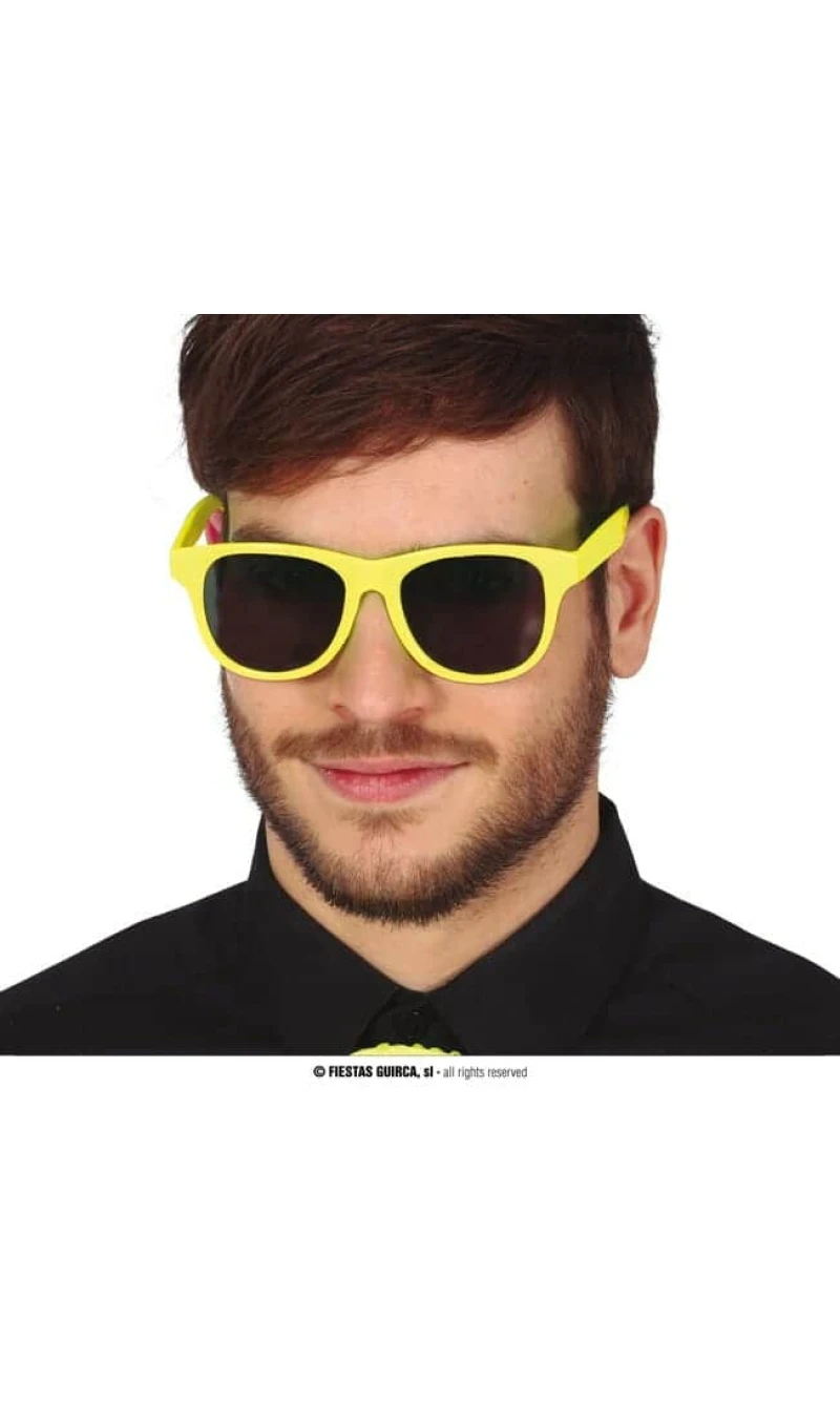 Glasses Neon Yellow