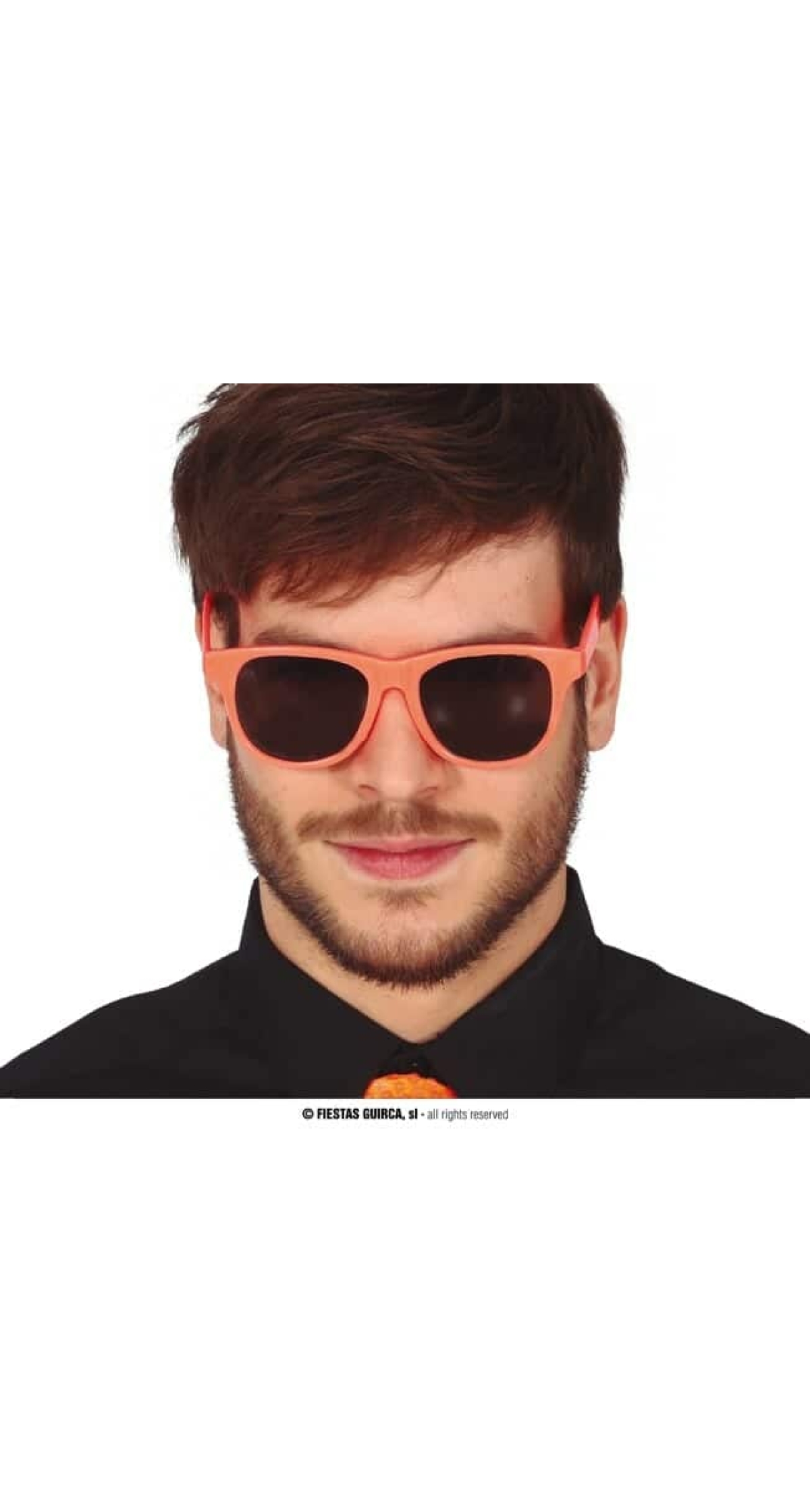 Glasses Neon Orange