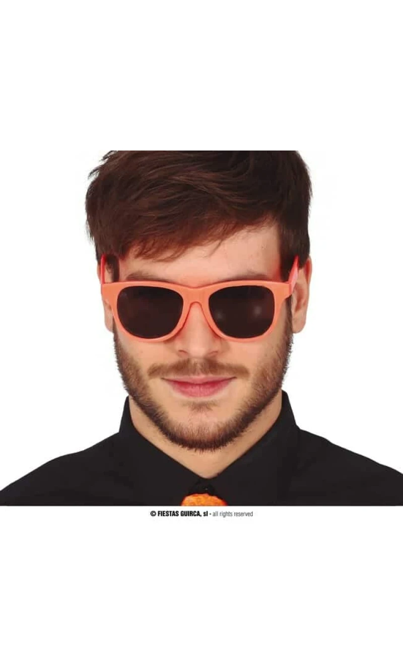 Glasses Neon Orange