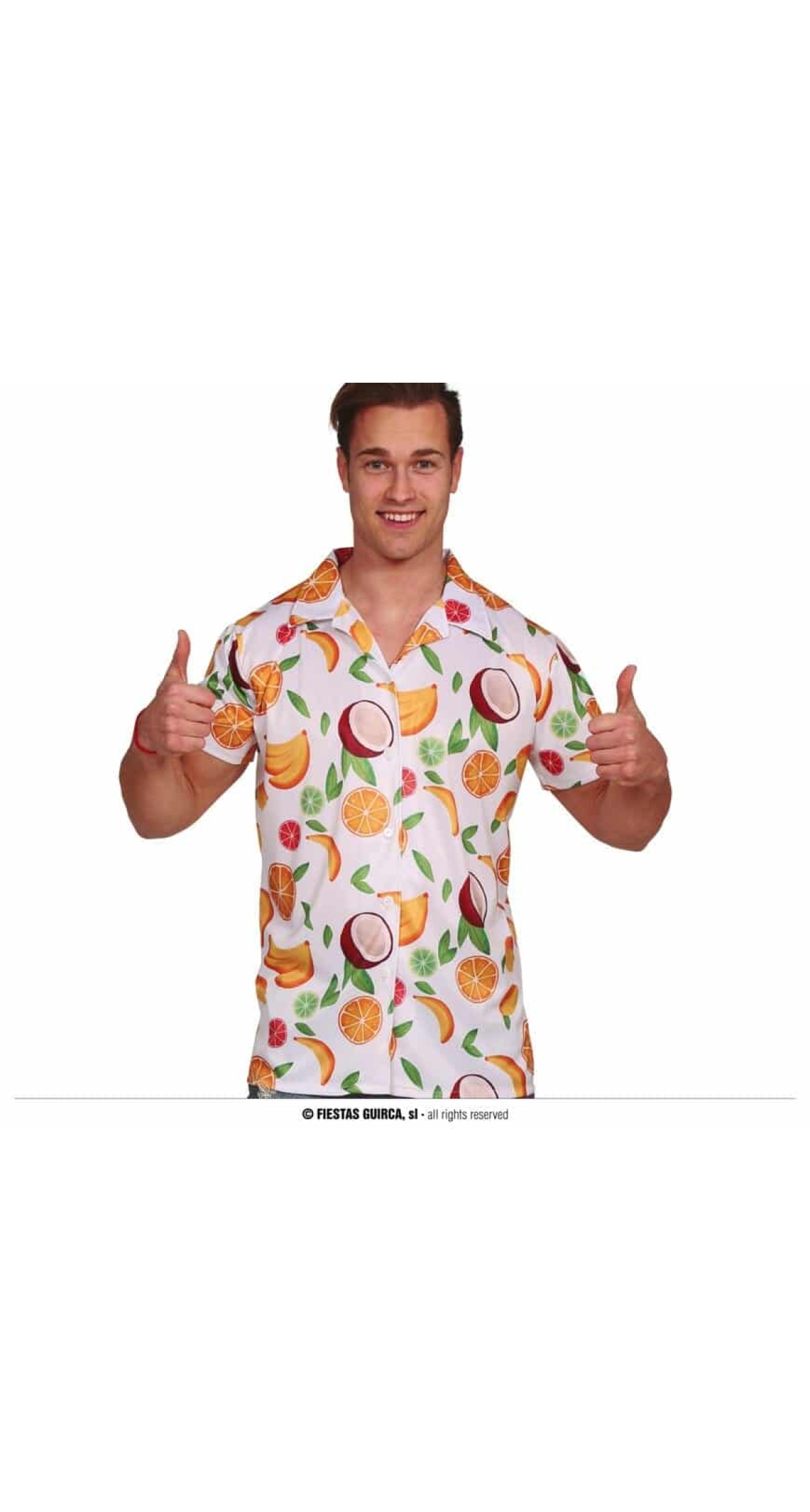 Hawaiian Shirt Fruits - Adult Size Large