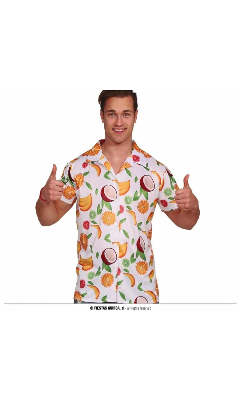Hawaiian Shirt Fruits - Adult Size Large