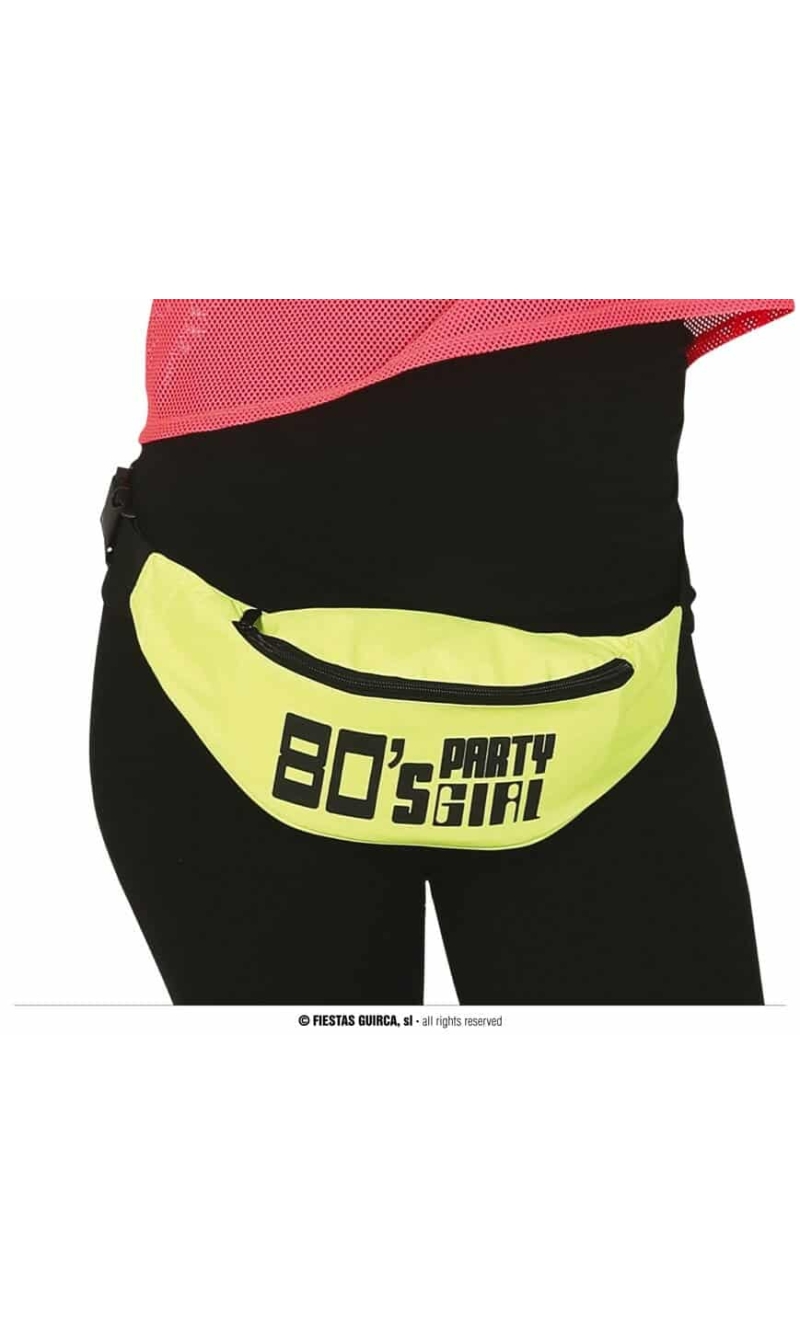 Yellow 80s Belt Pouch Fanny Pack