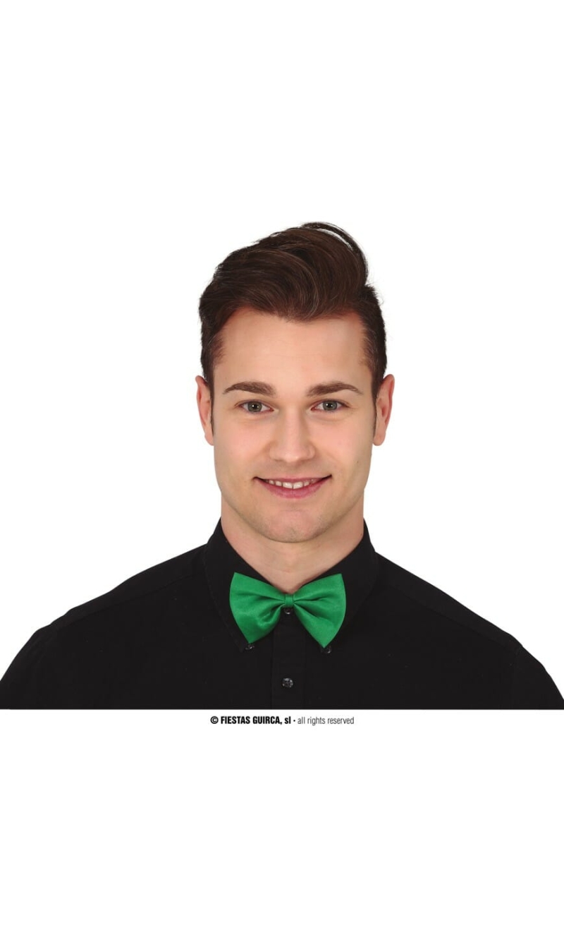 Green Bow Tie 11cm