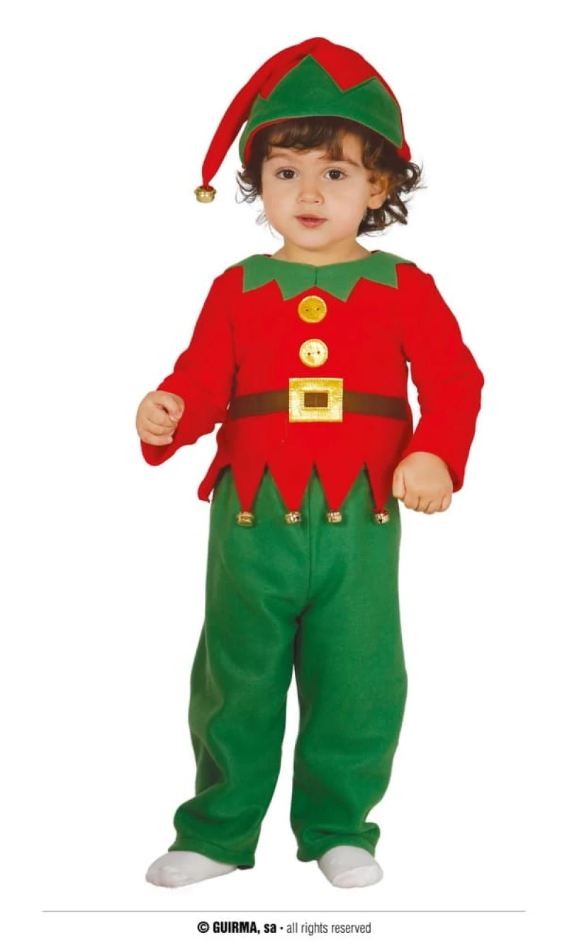 Baby Elf Guirma (Elfo Baby) - Ages 6 to 12 Months