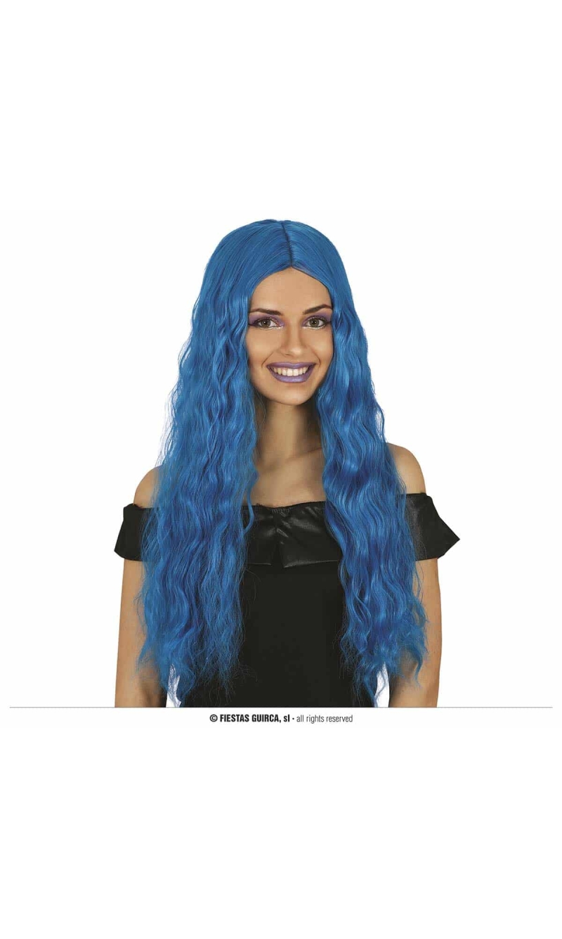 Blue Wig (48022) - Adult One Size