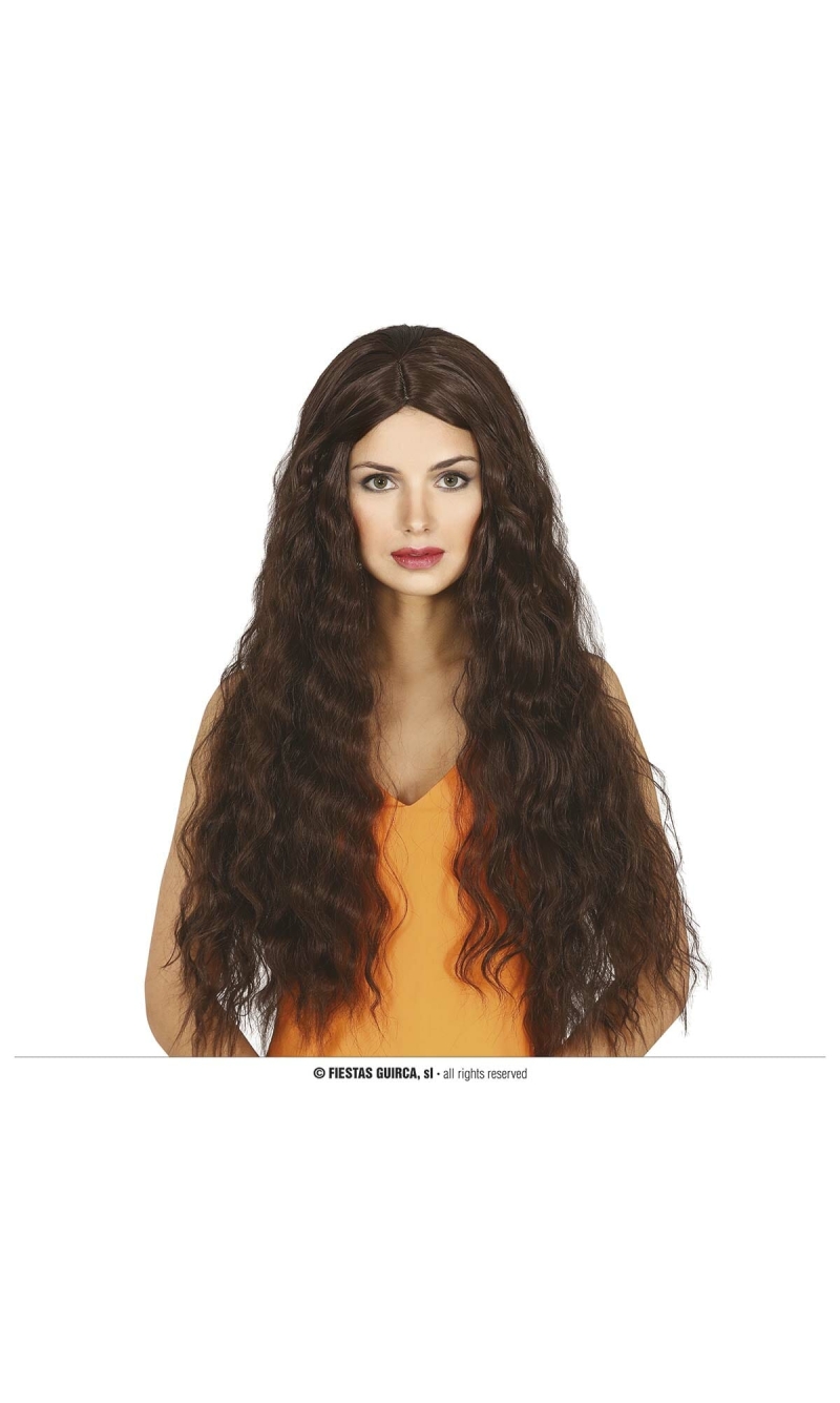 Brown Wig (48024) - Adult One Size