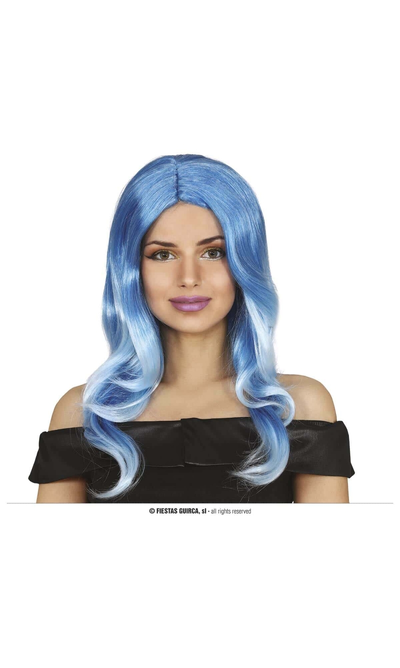 Blue Wig - Adult One Size