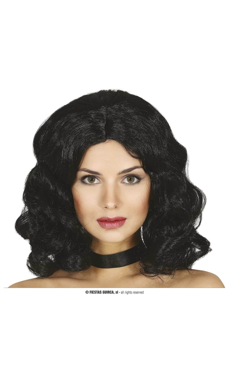 Black Mane Wig - Adult One Size