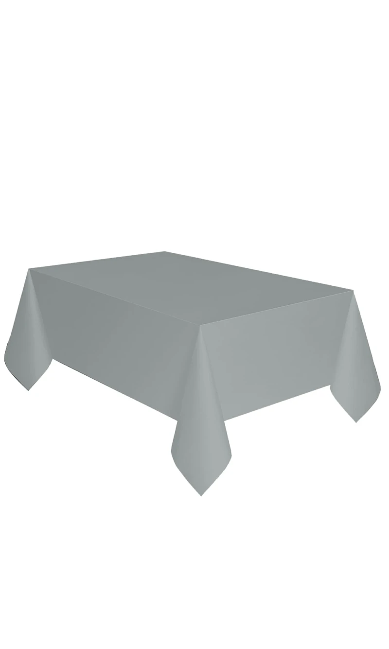 Tablecover Silver Paper - 137 x 274cm