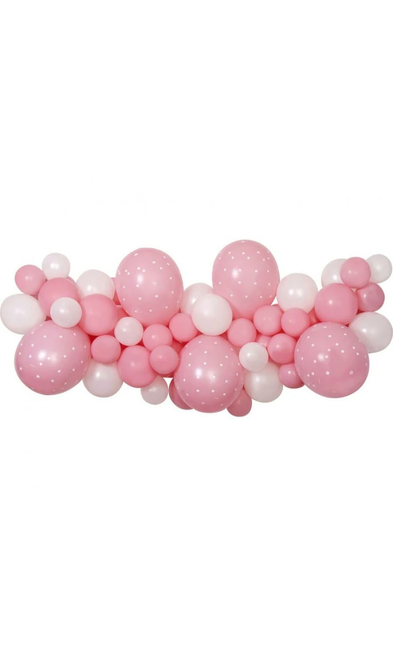 DIY Balloon Garland Baby Pink - 65pk