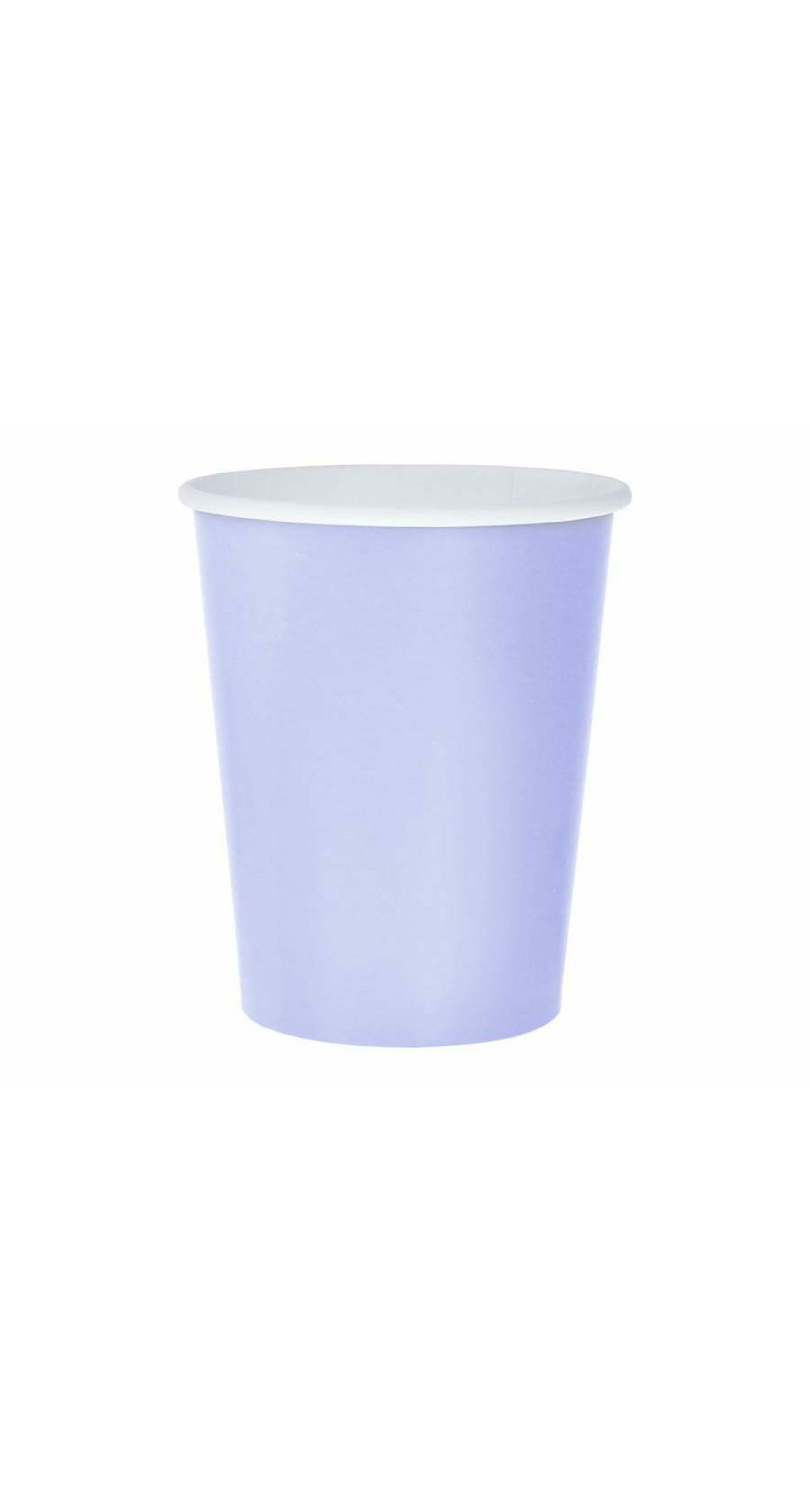 Paper Cups Solid Color Lavender 270ml - 14pk