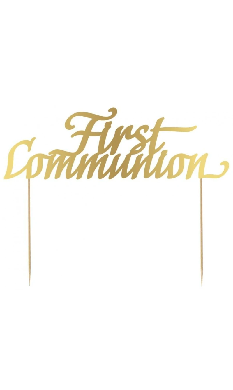 Cake Topper First Communion - 20x14cm