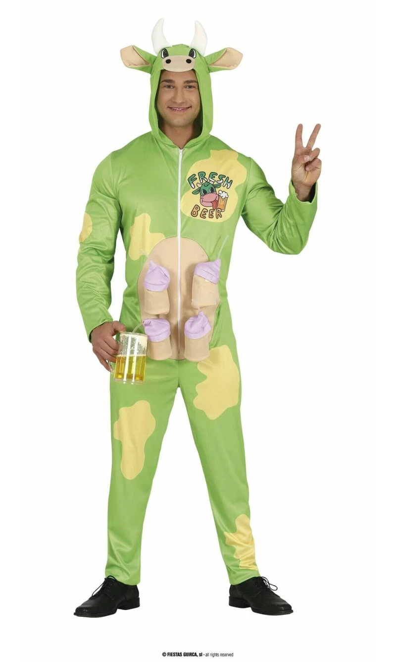 Fresh Cow Beer Onesie - Adult Size Large (52-54)