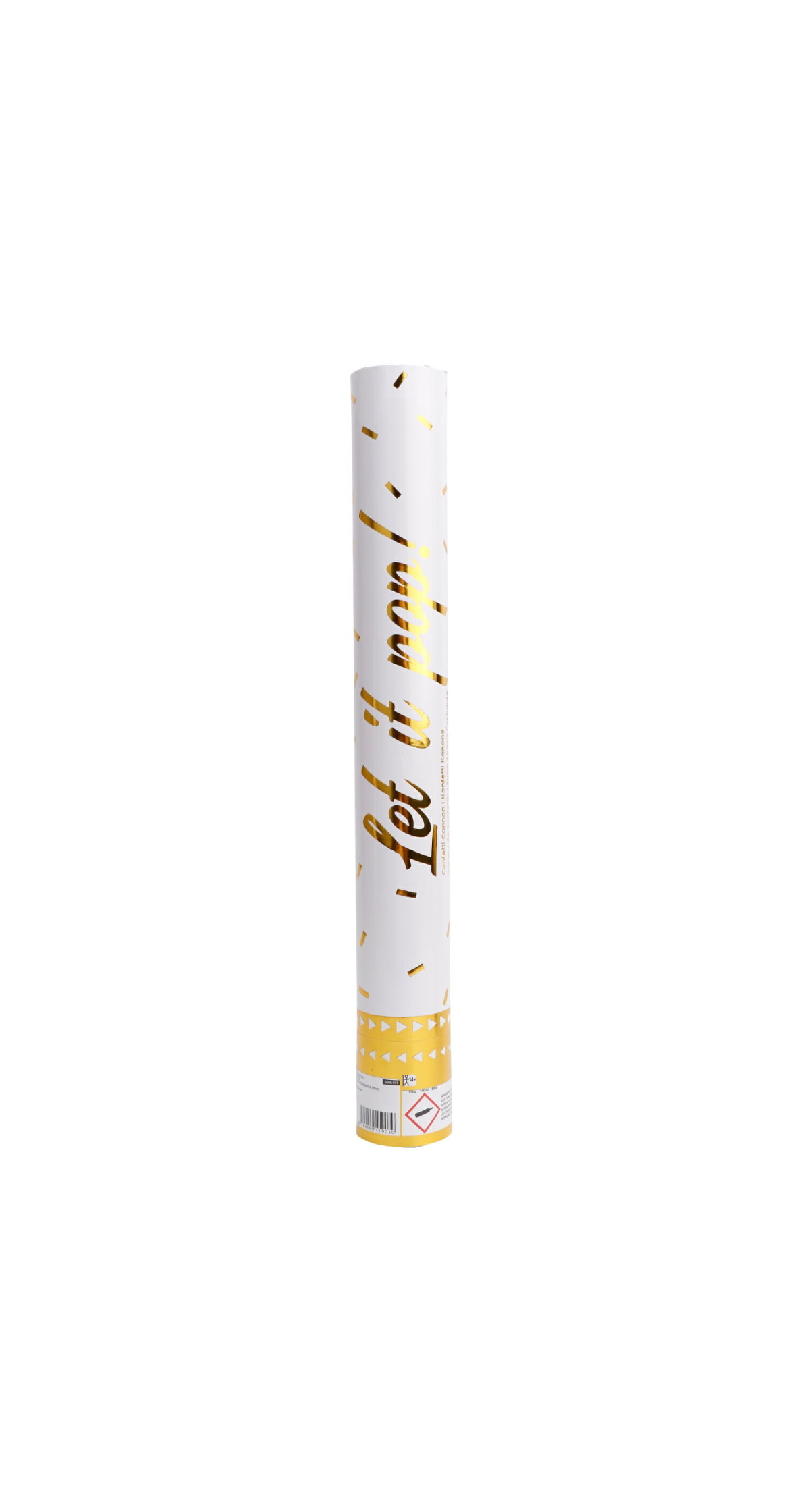 Confetti Cannon / Popper Gold Foil 40cm