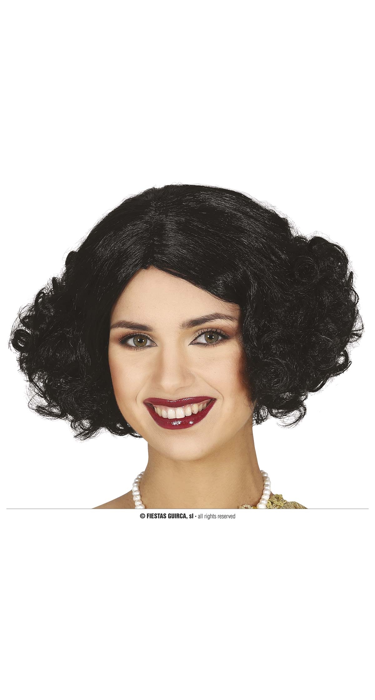 Black 1920s Wig