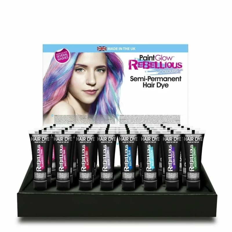 Semi Permanent Hair DYE Streaks Non UV