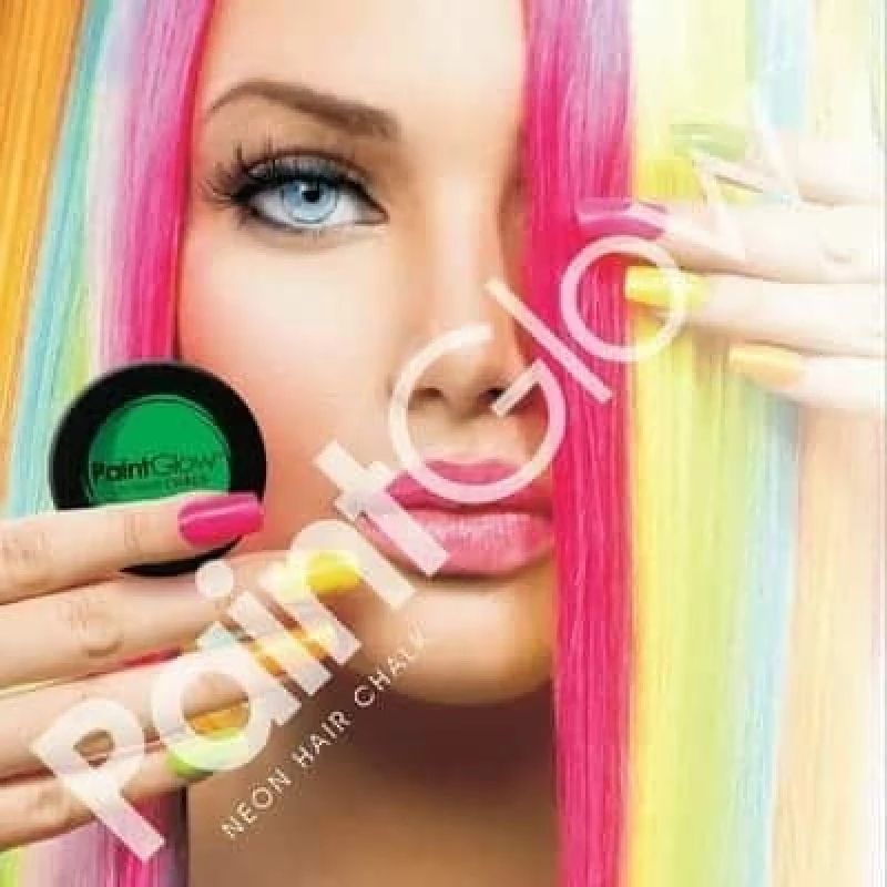Paint Glow UV Hair Chalk