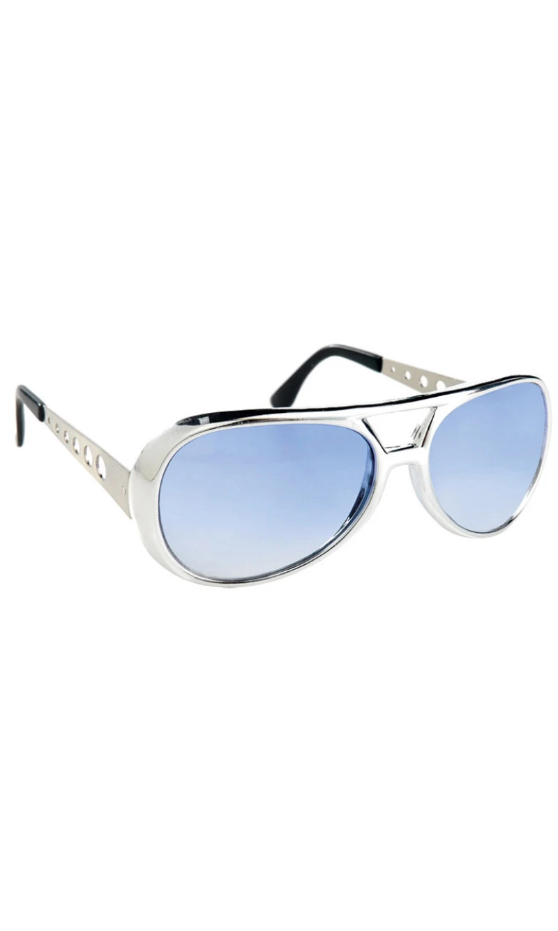 Fun Shades Vegas Silver Plastic 14.2 x 5cm