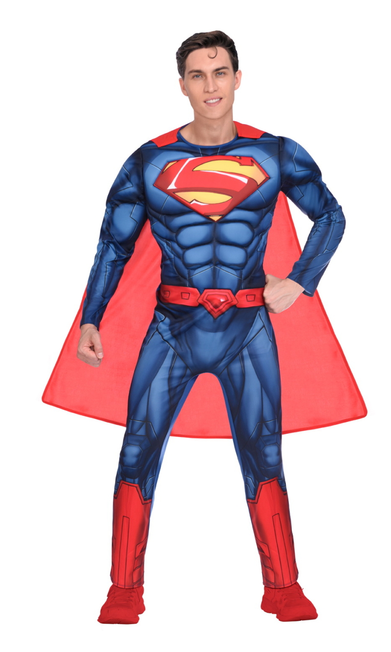 Licensed DC Classic Superman - Adult Size Medium