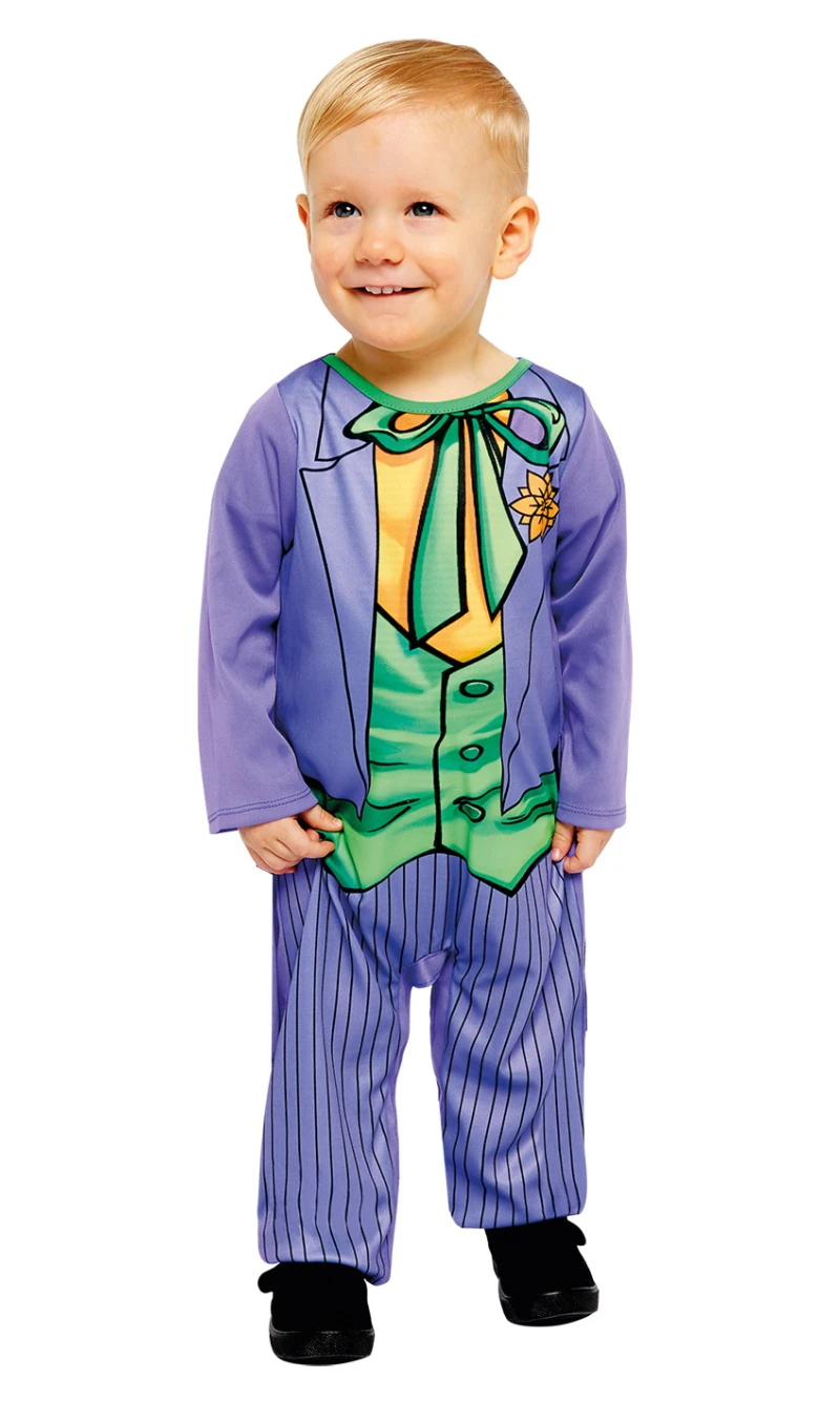 Official Licensed Joker Comic Costume - Age 6 to 12 Months