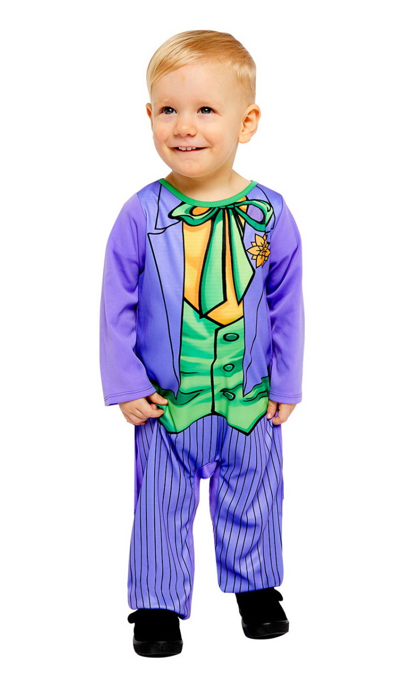 Official Licensed Joker Comic Costume - Age 12 to 18 Months