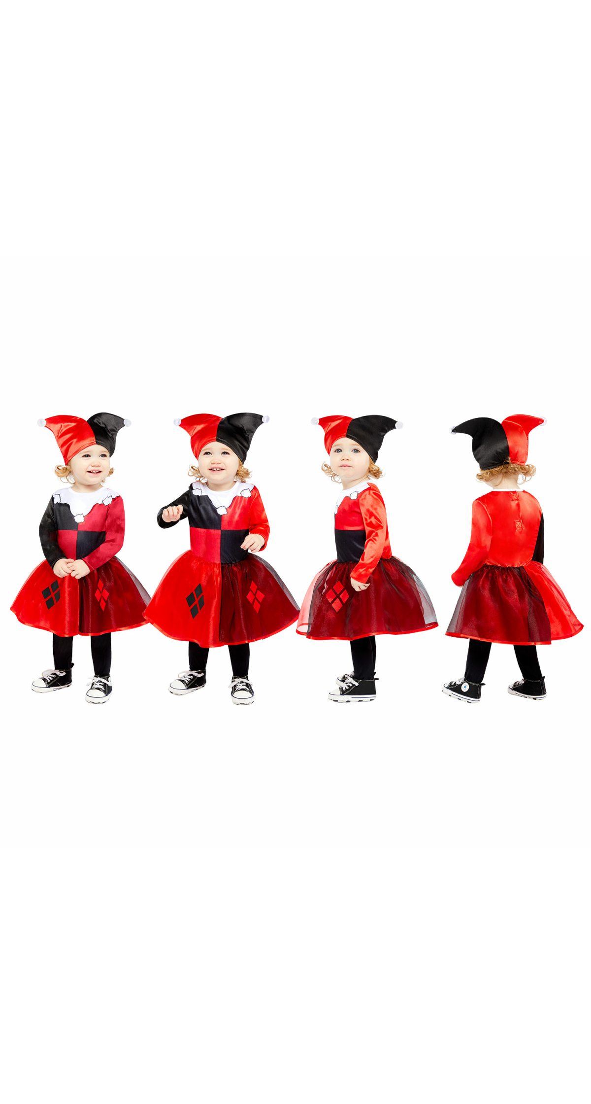 Official Licensed Cute Harley Quinn Costume - Age 6 to 12 Months