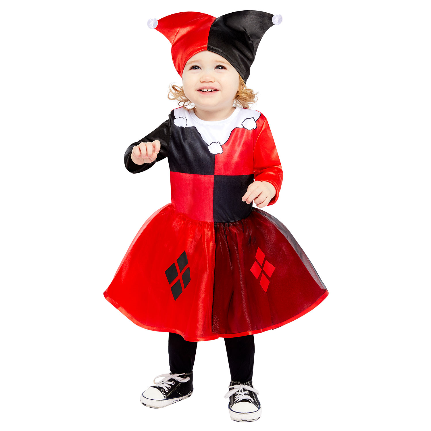 Official Licensed Cute Harley Quinn Costume - Age 18 to 24 Months