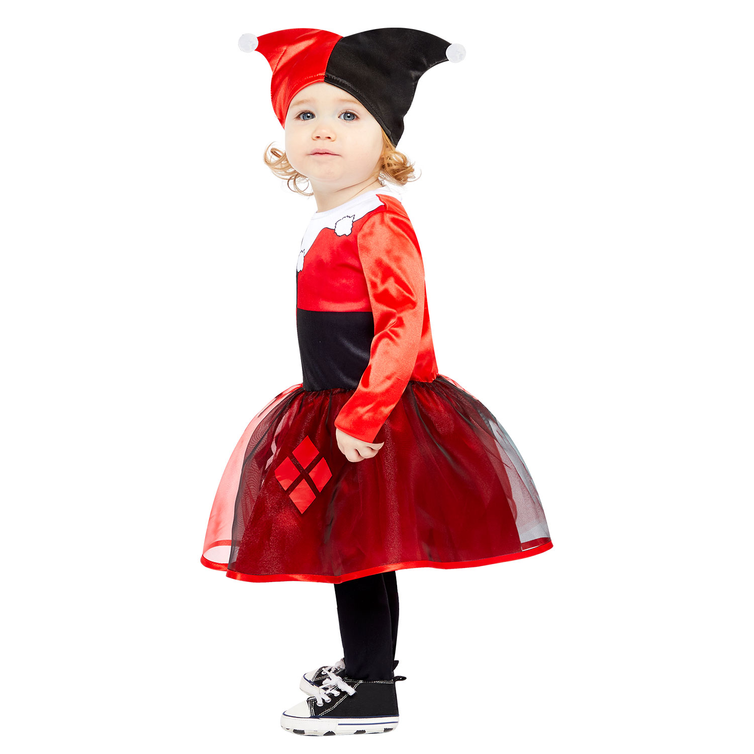 Official Licensed Cute Harley Quinn Costume - Age 18 to 24 Months