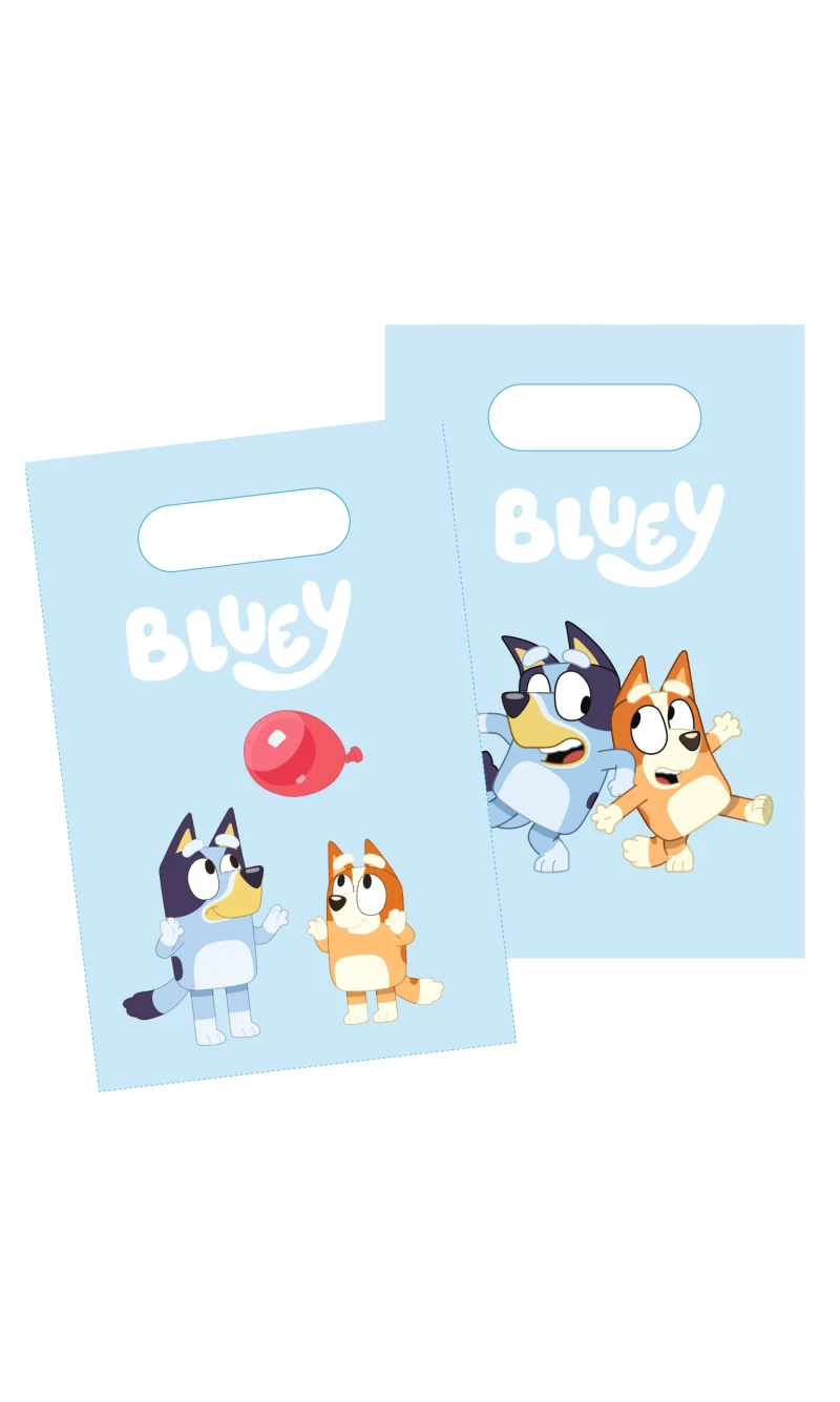 Bluey Paper Loot / Party Bags (15,8 x 23,6cm) - 8pk