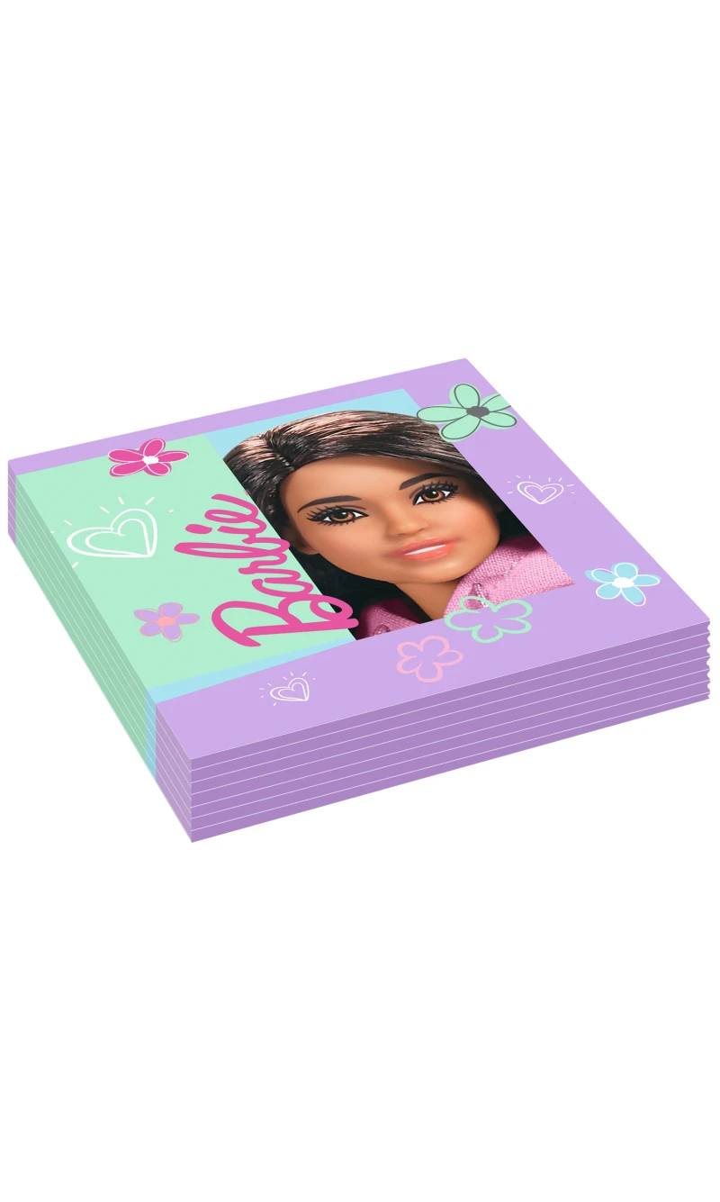 Barbie Sweet Life Napkins 33 x 33cm - 16pk