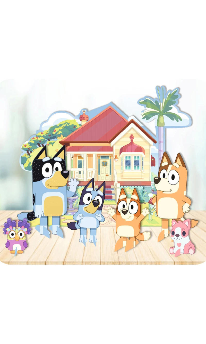 Bluey Table Decoration Kit