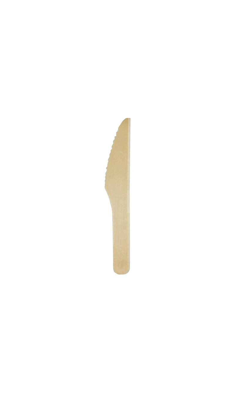 Wooden Products FSC Wooden Knives - 20pk