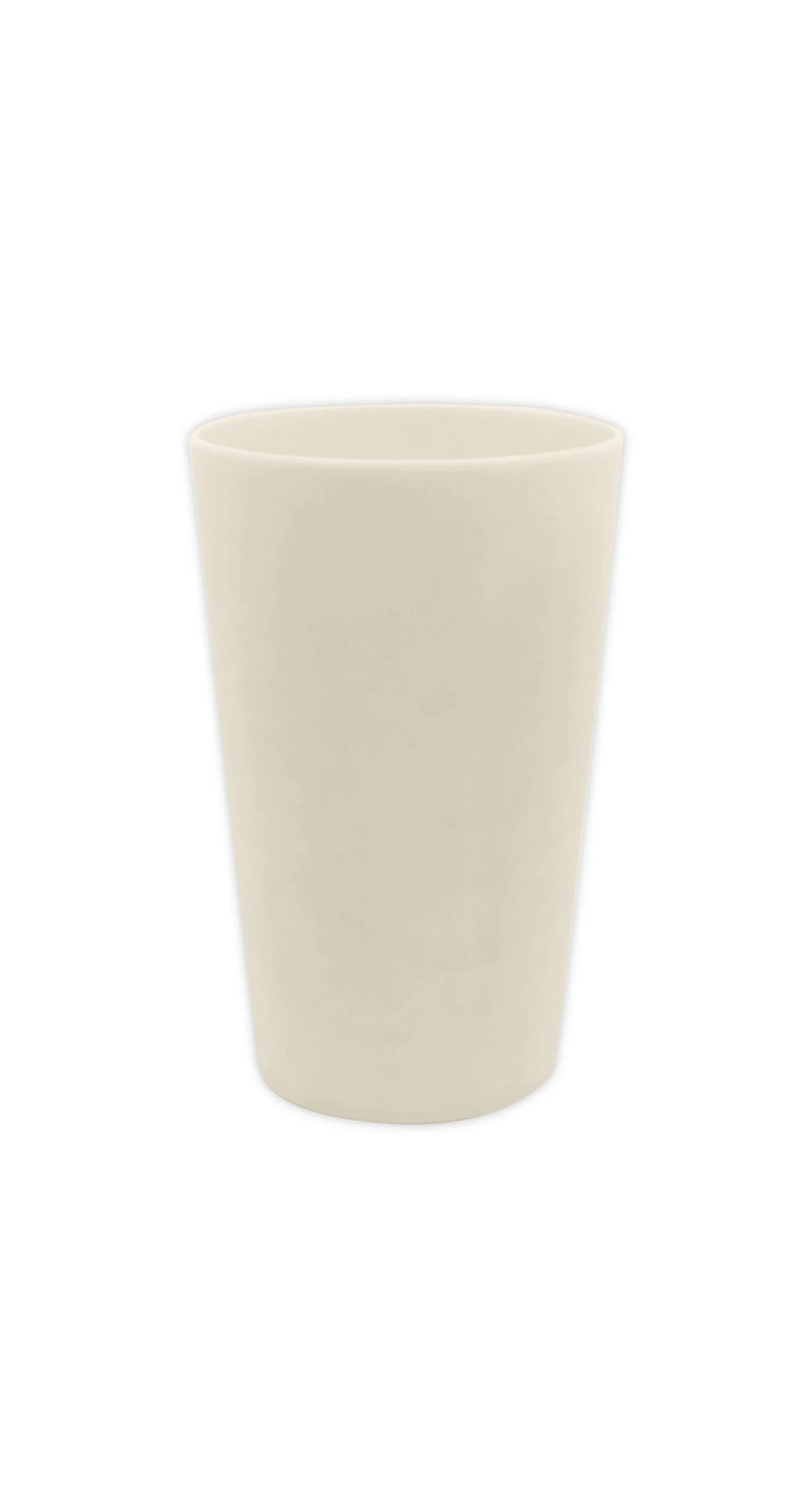 Solid Colour Beige Reusable Cups 280ml - 2pk