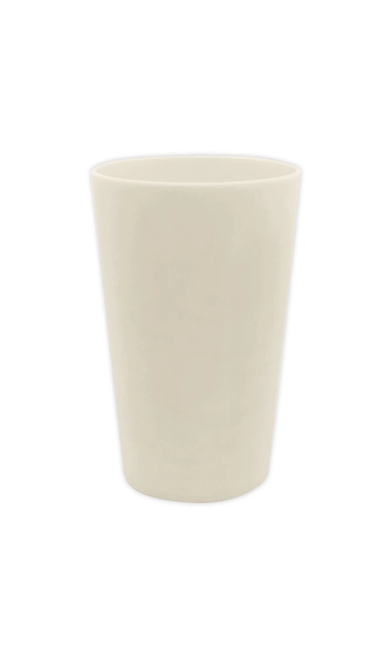 Solid Colour Beige Reusable Cups 280ml - 2pk