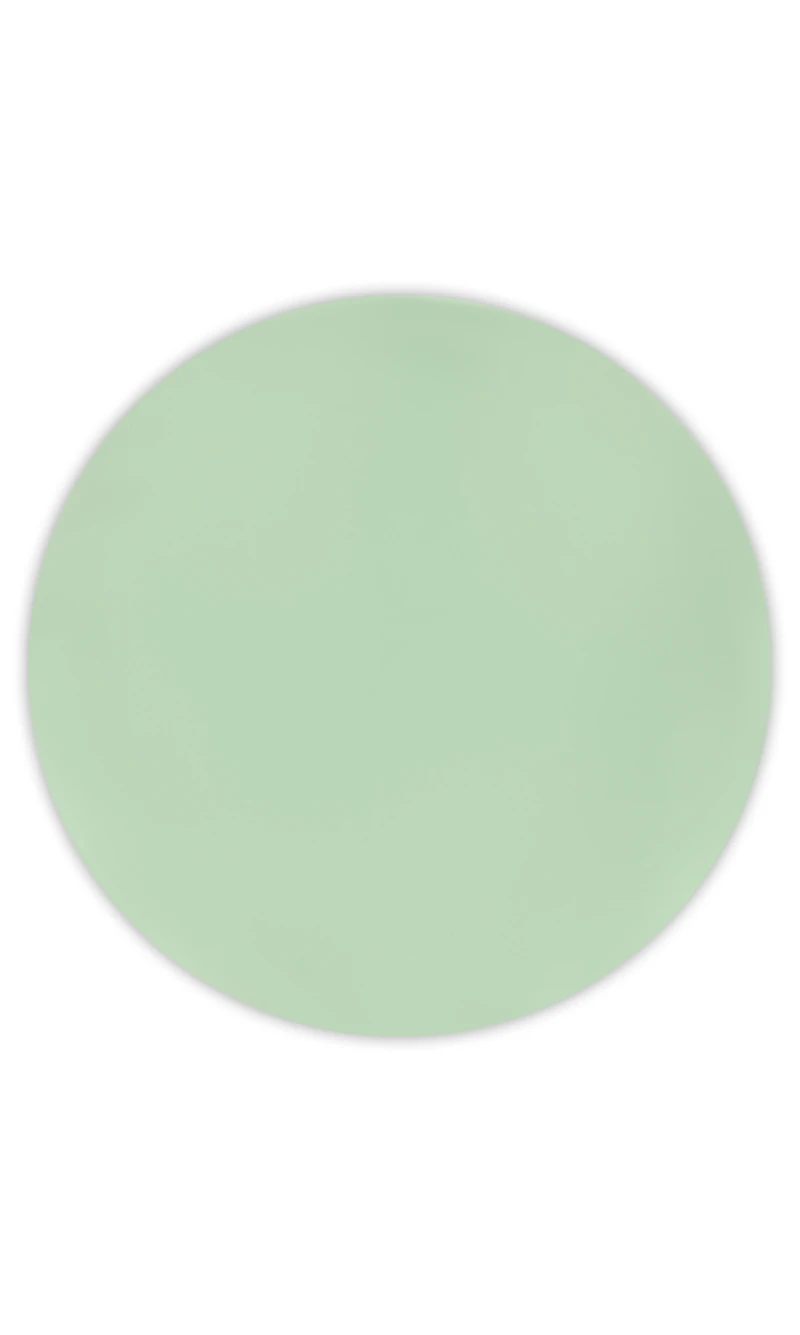 Solid Colour Mint Pastel Reusable Plates 25cm - 2pk