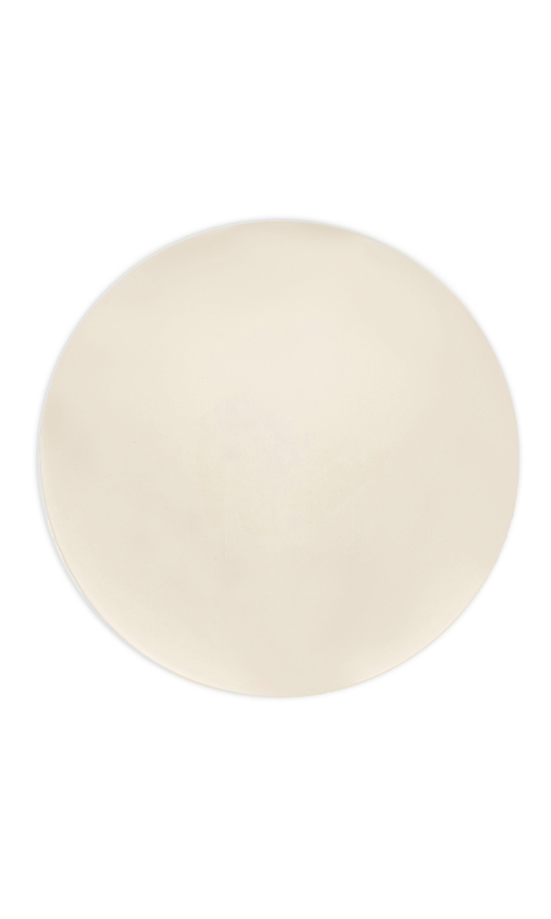 Solid Colour Beige Reusable Plates 20cm - 2pk