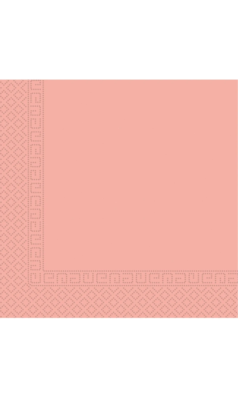 Pink FSC 3-Ply Paper Napkins 33x33cm - 20pk