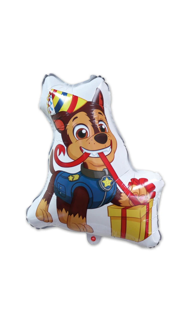 Paw Patrol Super Shaped Foil Balloon "Chase Party" - 1pk