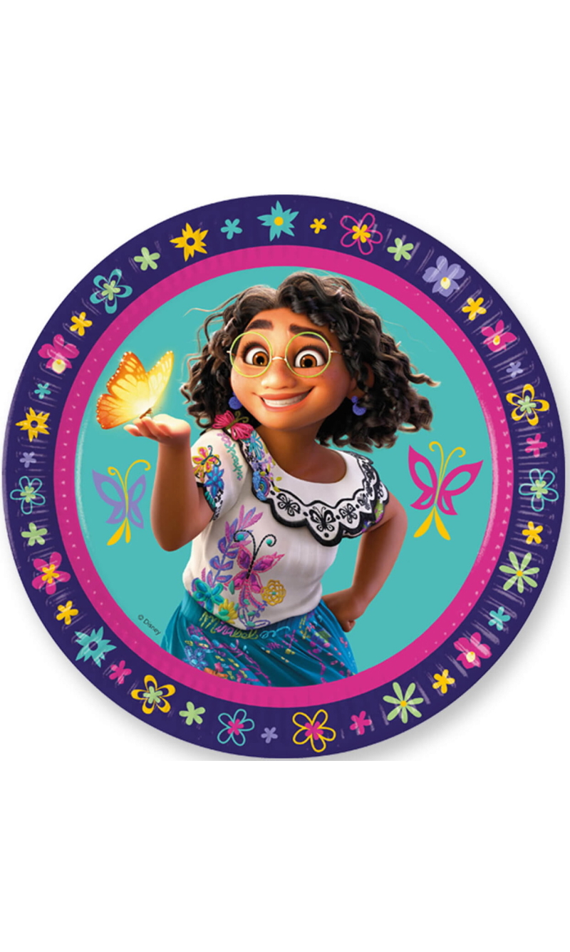 Encanto FSC Paper Plates Next Generation Large 23cm - 8pk