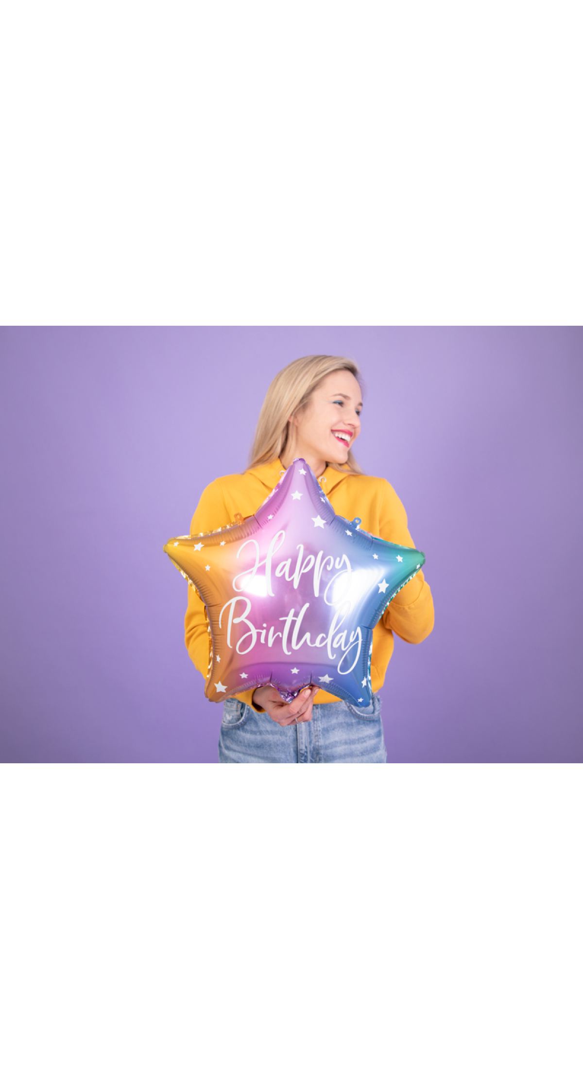 Foil Balloon Happy Birthday - 40cm