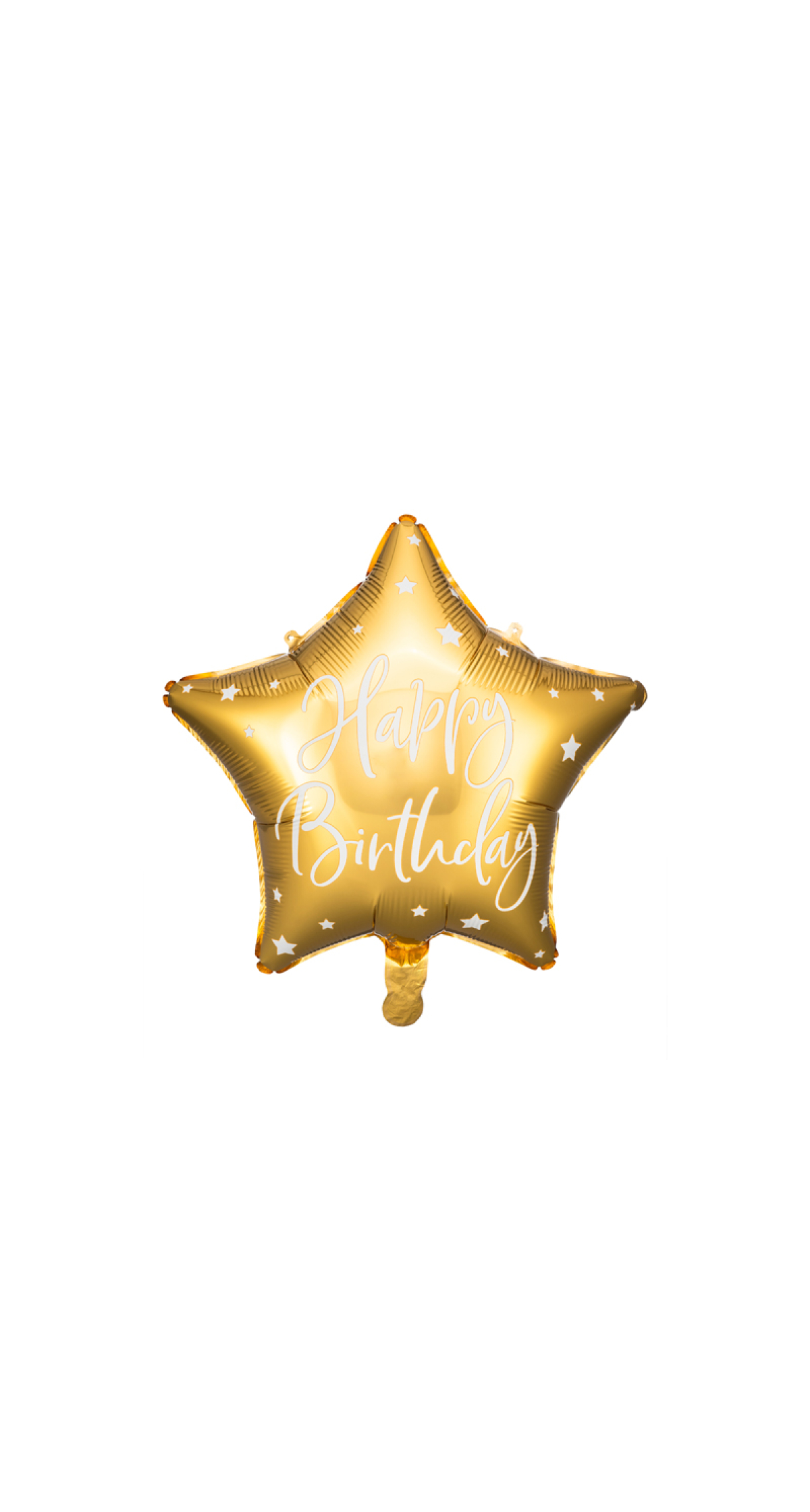 Foil Balloon Happy Birthday, 40cm, Gold