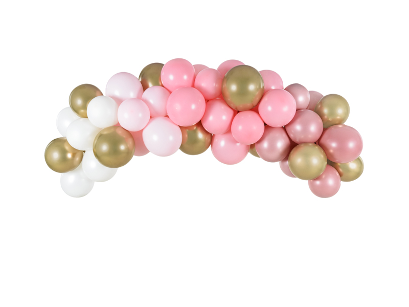 Balloon Garland - Pink, 200cm (1pkt / 60pc)