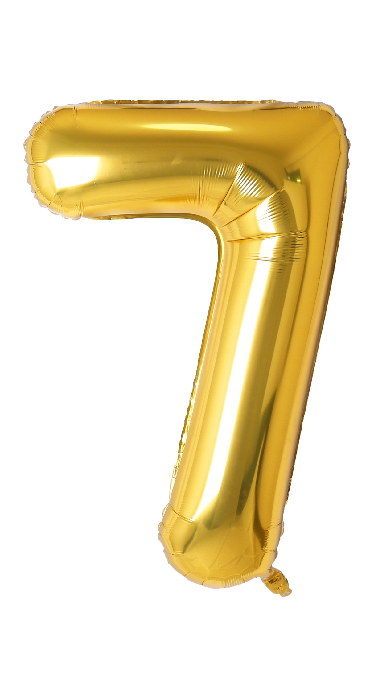 34 Inch Foil Balloon Number 7 - Gold