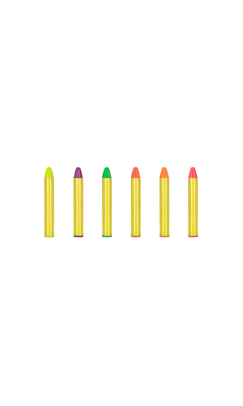 Face Paint Crayons (1pkt / 6pc)
